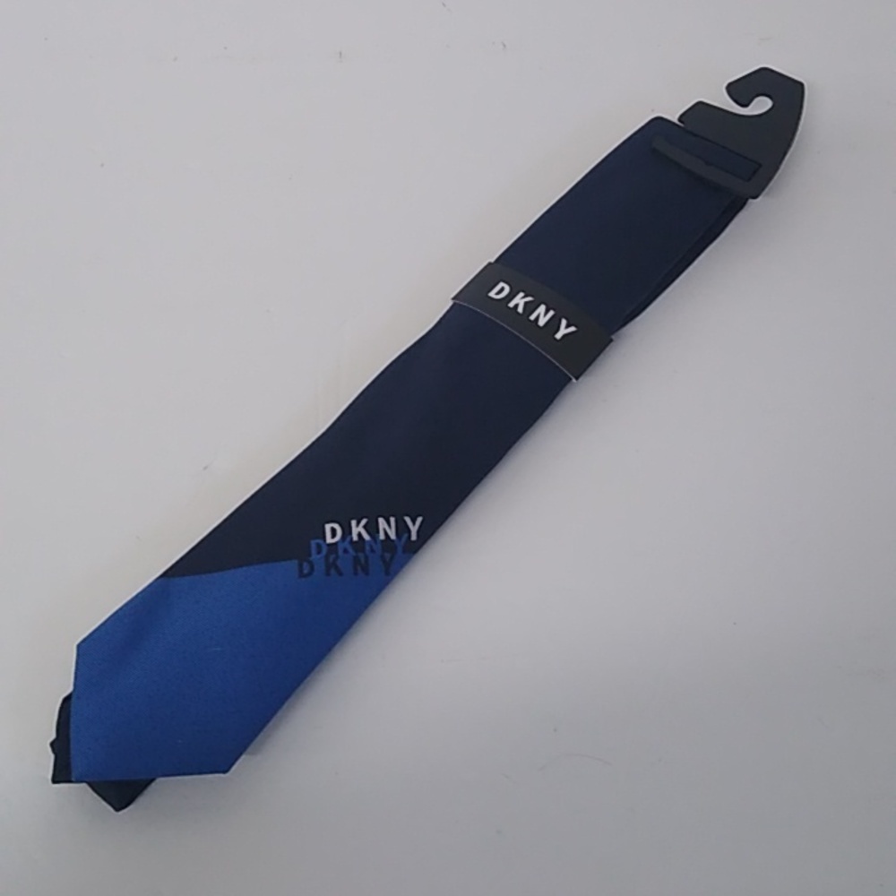 DKNY Dark blue neck tie